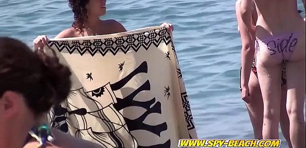  Curly Nudist Beach Female Voyeur Amateur Video